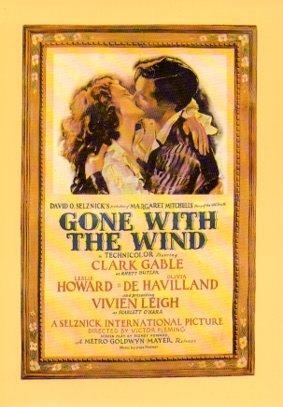POSTAL PV05623: Gone with the wind o Lo que el viente se llevo