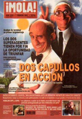 POSTAL PV05625: Pelicula Dos Capullos en accion