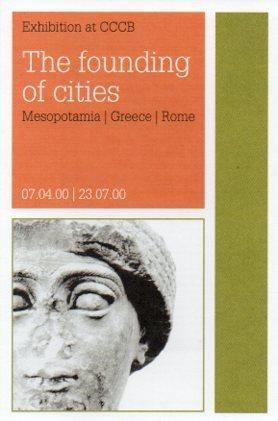 POSTAL PV05668: The Founding of cities, Exhibition at CCCB 2000