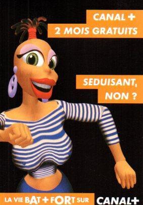 POSTAL PV05762: Publicidad Canal +