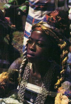 POSTAL PV05867: Folklore Africain
