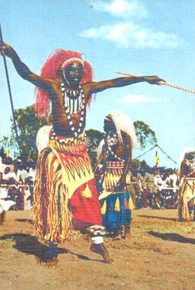 POSTAL PV05905: Afrique en Couleurs, Danseurs Africains