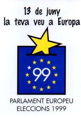 POSTAL PV05882: Parlament Europeu Eleccions 1999