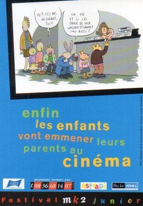 POSTAL PV05838: Festival mk2 junior, Paris