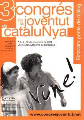 POSTAL PV05785: 3er congres de la joventud de Catalunya, novembre 2002