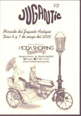 POSTAL PV05794: VII Jugantic Mercado del Juguete Antiguo mayo 2000 en Madrid