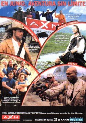 POSTAL PV05781: Publicidad AXN cine series documentales 