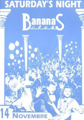 POSTAL PV05779: Publicidad Bananas Club