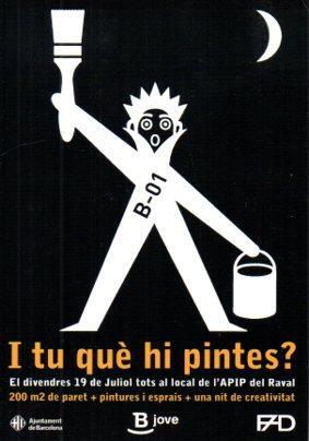 POSTAL PV05770: Pacte per la nit, brigada nocturna d'artistes al FAD