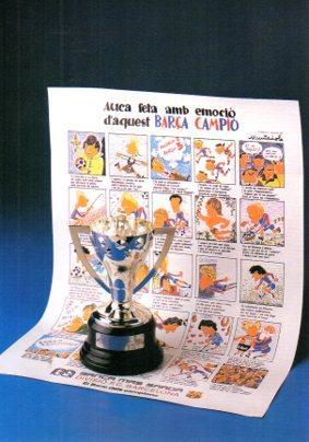 POSTAL PV05778: Publicidad Banca Mas Sarda Divisio F. C. Barcelona