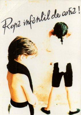 POSTAL PV05828: Publicidad ACT1 ropa infantil