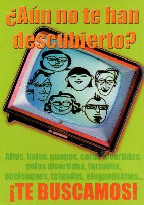 POSTAL PV05830: Publicidad BCN Actors, Barcelona