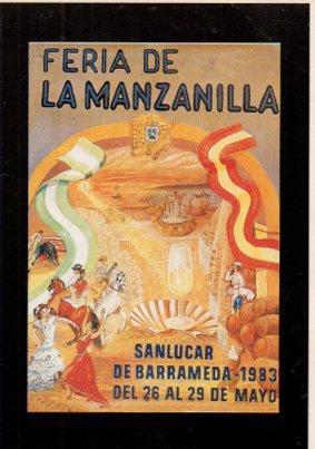 POSTAL PV05831: Feria de la Manzanilla, San Lucar de Barrameda 1983