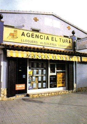 POSTAL PV05804: Publicidad Agencia El Tura, L'escala
