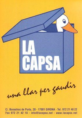 POSTAL PV05808: Publicidad La Capsa una llar per gaudir, Girona