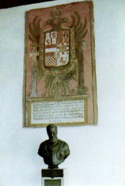 POSTAL PV05408: Monasterio San Jeronimo de Yuste. Busto de Carlos V
