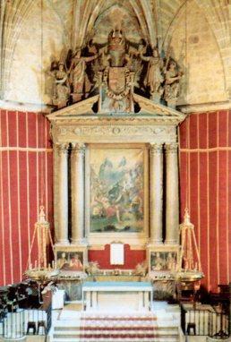 POSTAL PV05410: Monasterio San Jeronimo de Yuste. Retrablo de la iglesia