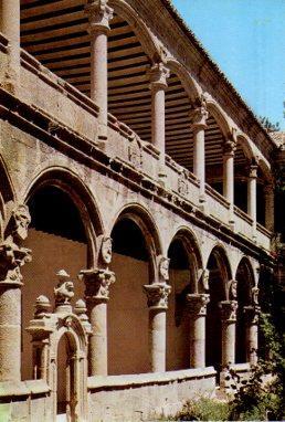 POSTAL PV05419: Monasterio San Jeronimo de Yuste. Detalle Claustro plateresco