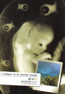 POSTAL PV05397: Publicidad Eoland portal turistico Girona. Siempre te ha gustado bucear