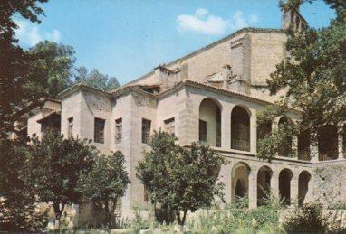 POSTAL PV05422: Monasterio San Jeronimo de Yuste. Palacio de Carlos V vista posterior