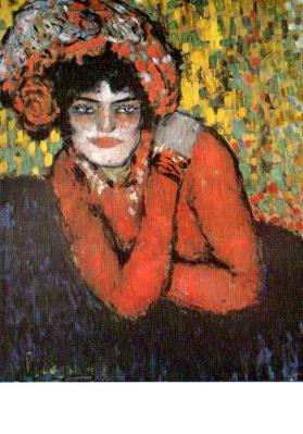 POSTAL PV05446: La espera por Picasso