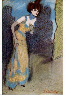 POSTAL PV05435: El final del numero por Picasso