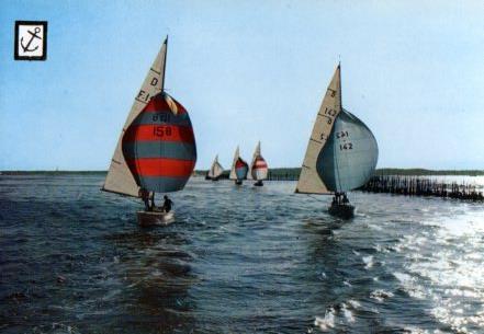 POSTAL PV05459: Coleccion 5 modelos. Velero deportivo nº3