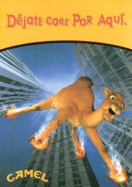POSTAL PV05338: Publicidad Camel, Dejate caer Por Aquí
