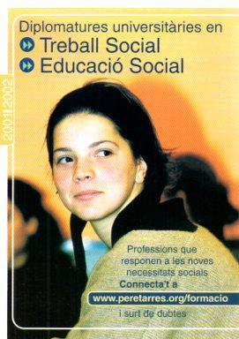 POSTAL PV05339: Publicidad Fundacio Pere Tarres