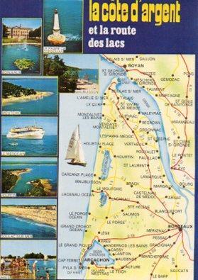POSTAL PV05323: La Cotte d'Argent, Route des Lacs