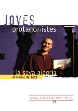 POSTAL PV05347: Publicidad Caritas, joves protagonistes