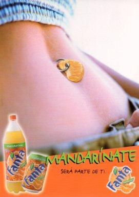 POSTAL PV05373: Publicidad Fanta mandarinate