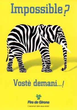POSTAL PV05367: Publicidad Fira de Girona