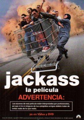 POSTAL PV05354: Publicidad Jackass la pelicula