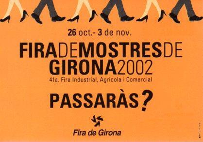 POSTAL PV05558: Fira de Mostres de Girona 2002 41ª Fira Industrial