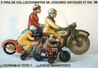 POSTAL PV05555: X Fira de Col.lecionistes de Joguines Antigues  oct 96