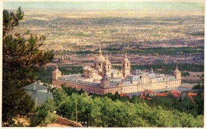 POSTAL PV05539: Monasterio de El Escorial nº 5/10. Vista panoramica