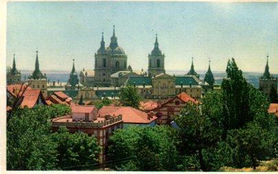 POSTAL PV05540: Monasterio de El Escorial nº 6/10. Vista general