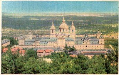 POSTAL PV05542: Monasterio de El Escorial nº 9/10. Vista general