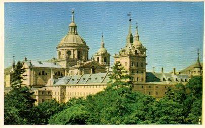 POSTAL PV05543: Monasterio de El Escorial nº 8/10. Exterior de la Iglesia