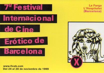 POSTAL PV05547: 7º Festival Internacional de Cine Erotico de Barcelona