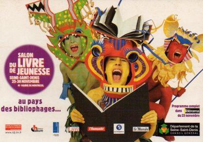 POSTAL PV05572: Salon du Livre de Jeunesse a Montreuil