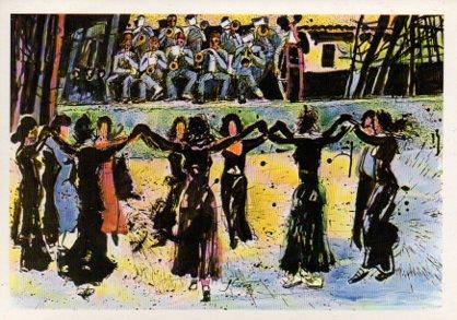 POSTAL PV05575: Jordi Curos, II Feria Nacional del Dibujo Barcelona 1977 
