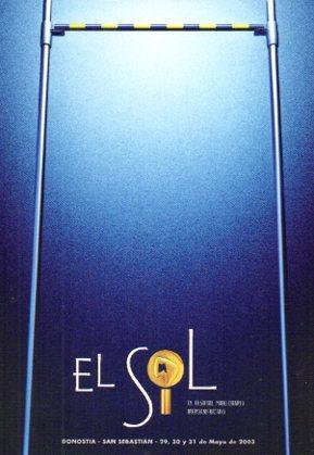 POSTAL PV05602: El Sol, 18 Festival Publicitario Iberoamericano en San Sebastian 2003