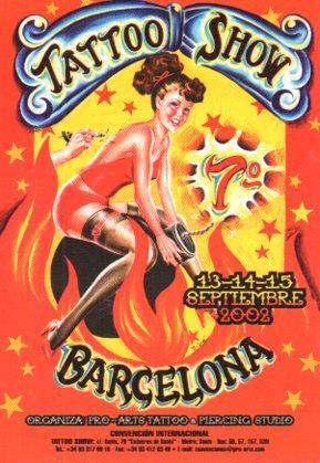 POSTAL PV05593: Tattoo Show Barcelona septiembre 2002