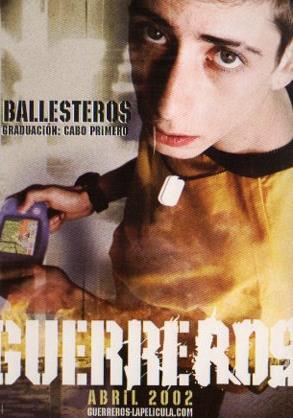 POSTAL PV05581: Pelicula Guerreros, Ballesteros cabo primero, abril 2002
