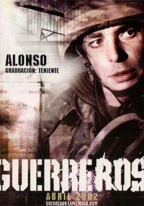 POSTAL PV05582: Pelicula Guerreros, Alonso teniente
