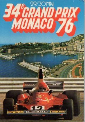 POSTAL PV05583: 36 Grand Prix Monaco 76