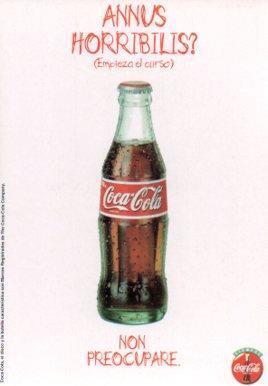 POSTAL PV05489: Publicidad Coca Cola Annus Horribilis