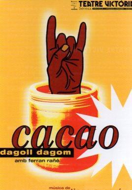 POSTAL PV05493: Publicidad Teatre Victoria obra Cacao de Dagoll Dagom